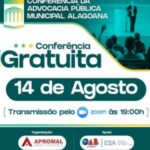 APROMAL realizará Conferência da Advocacia Pública Municipal Alagoana