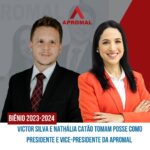 Victor Silva e Nathália Catão tomam posse como Presidente e Vice-presidente da APROMAL
